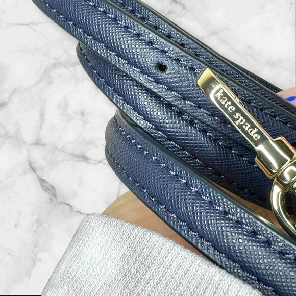 Kate Spade New York Cameron Stripe Tri Color Zip Crossbody Bag NWOT - Picture 12 of 15